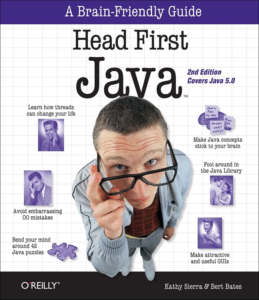 Cover of Head First Java: A Brain-Friendly Guide