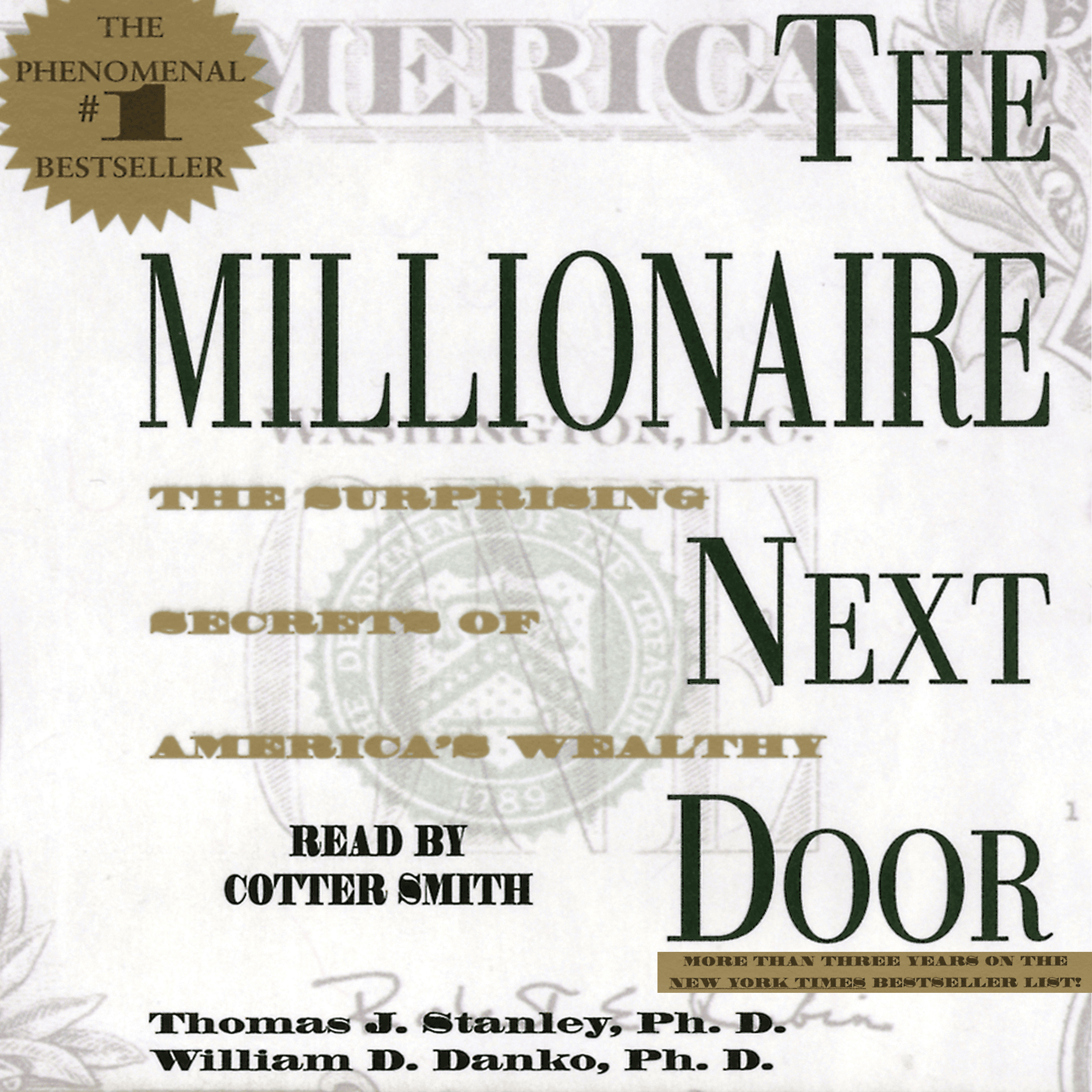 Cover of The Millionaire Next Door: The Surprising Secrets of America's Wealthy
