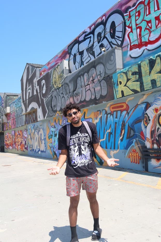 Portrait of Julius at the beach